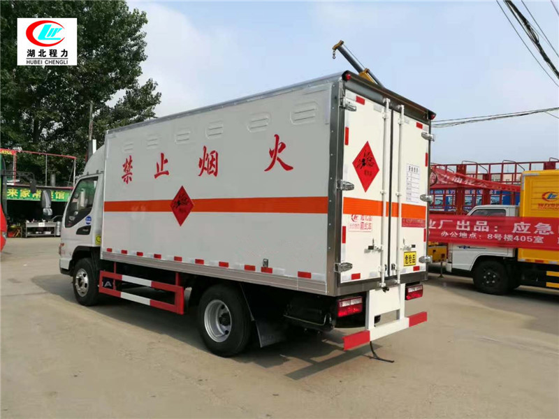 Jianghuai 4,1-Meter-Flüssiggas-Box-Transportfahrzeug [Klasse III]
