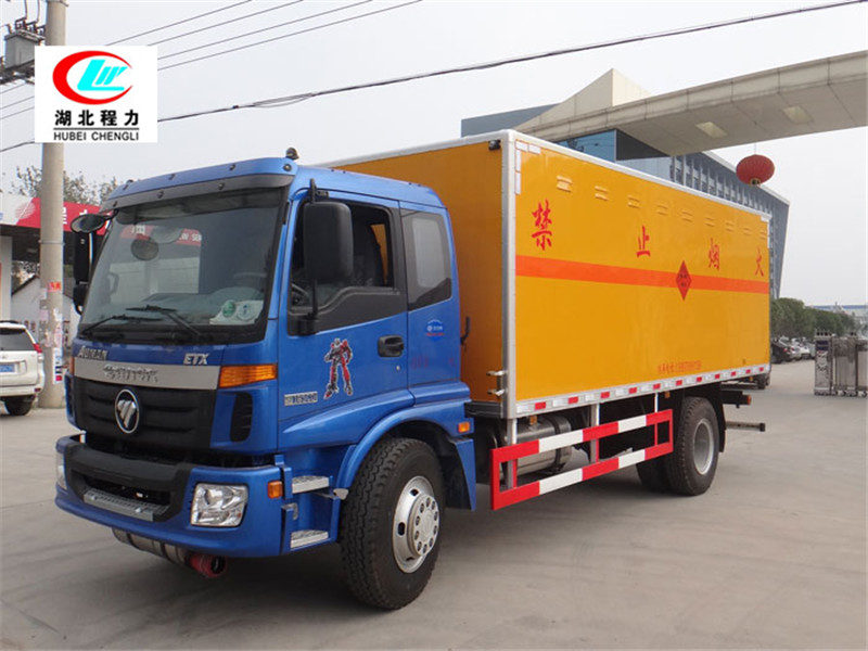 Futian Ouman 6,2-Meter entflammbare Gas-Boxen-Typ Transportfahrzeug [Klasse II]