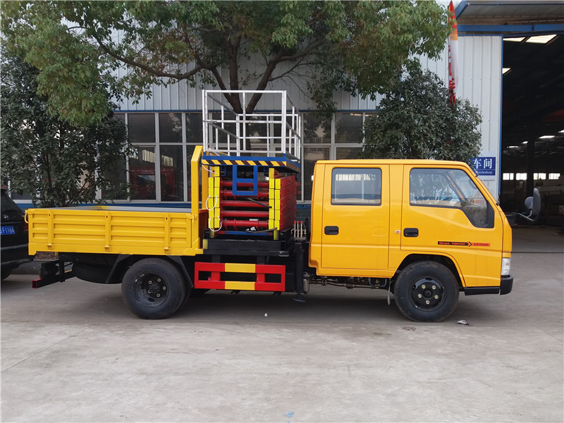 (8 - 12 Meter, Blaue Etikett) Jiangling Doublereihe · Hebeplattform