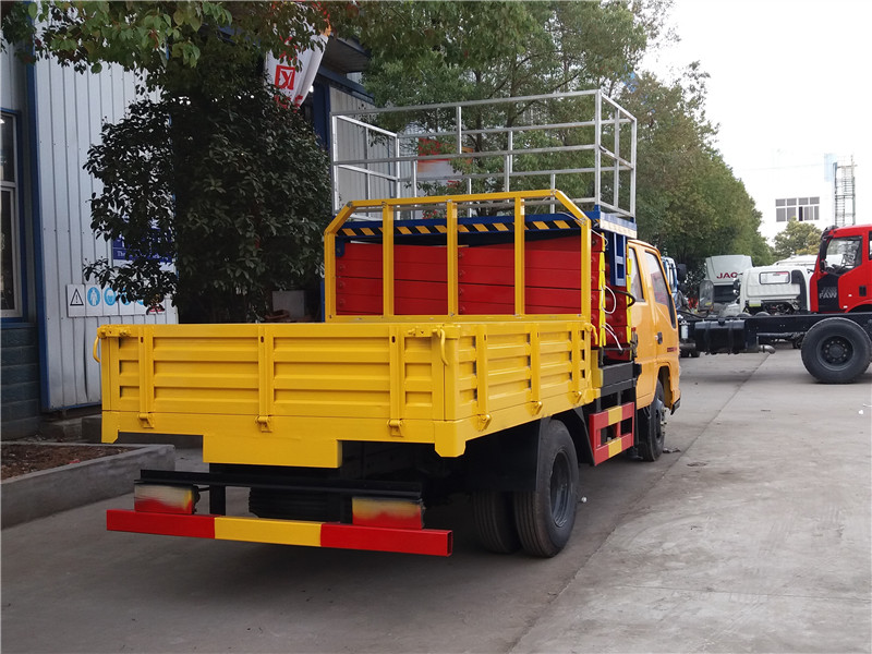 (8 - 12 Meter, Blaue Etikett) Jiangling Doublereihe · Hebeplattform