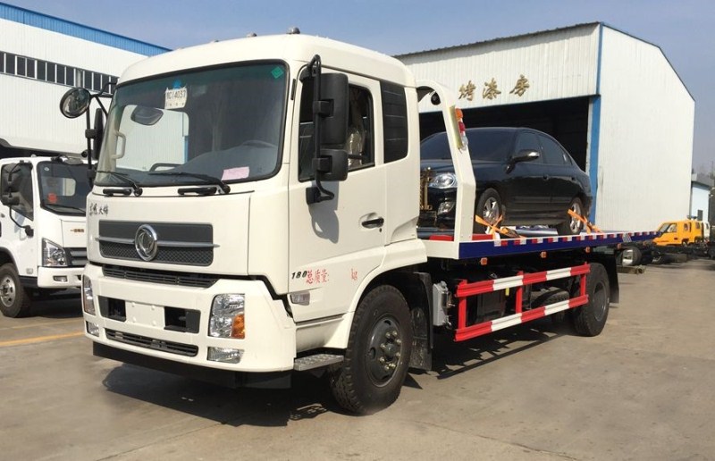 【One against two】 Dongfeng Tianjin Schuttbeseitigungsfahrzeug