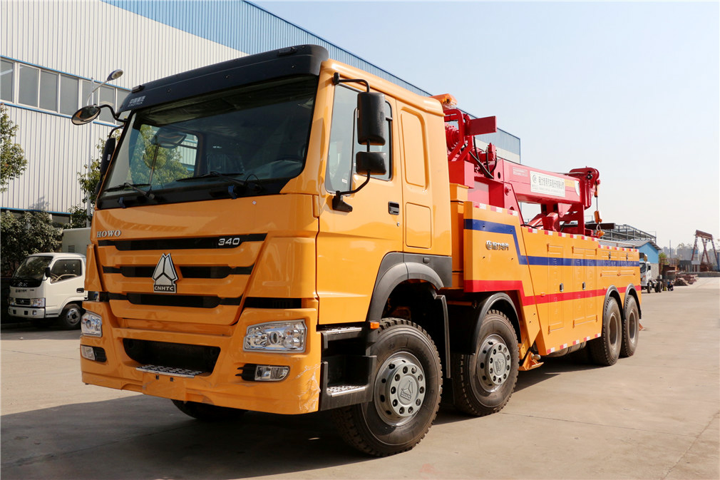 【One Plus One】 Haowo Front-4-Back-8 Müllbeseitigungsfahrzeug der Shagang Heavy Industry