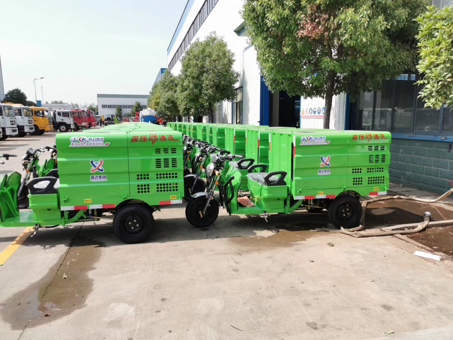 (600 Liter) Elektro dreirädriges Reinigungsfahrzeug