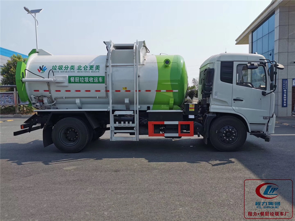 【11 Modelle】 Dongfeng Tianjin Typ Müllwagen für Küchenabfallentsorgung