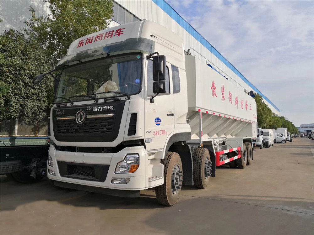Dongfeng Tianlong Vorder-vier Rückenacht [40 Kubik] Schüttguttransportfahrzeug