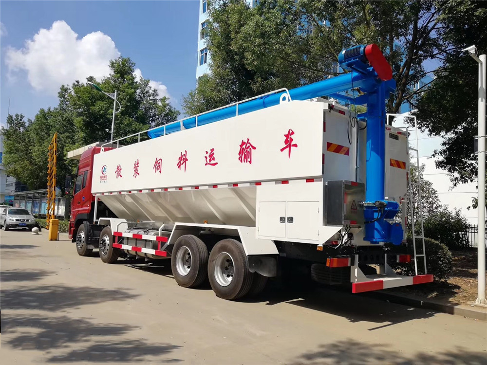 Dongfeng Tianlong Vorder-vier Rückenacht [40 Kubik] Schüttguttransportfahrzeug