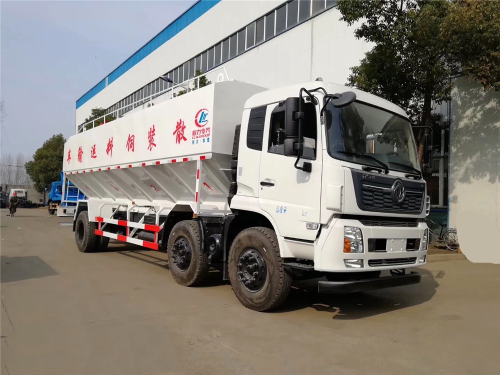 Dongfeng Tianjin Klein Drei-Achsen [30 Kubikmeter] Schüttguttransportfahrzeug