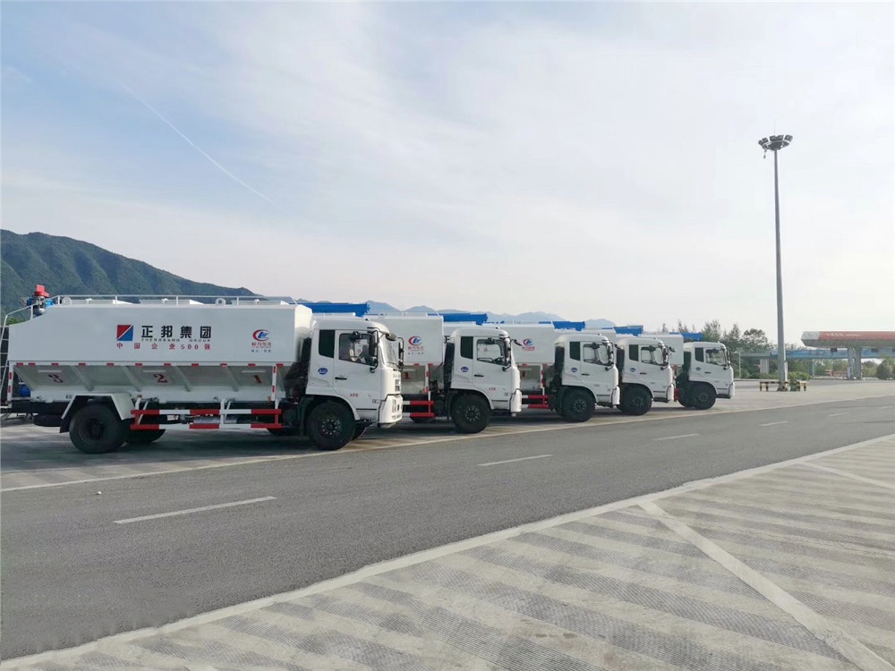 Dongfeng Tianjin 【22 cubic】 Großfuttertransportfahrzeug