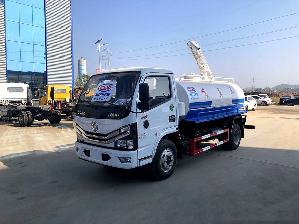 【5 Parteien】 Dongfeng D6 Fäkalsaugwagen