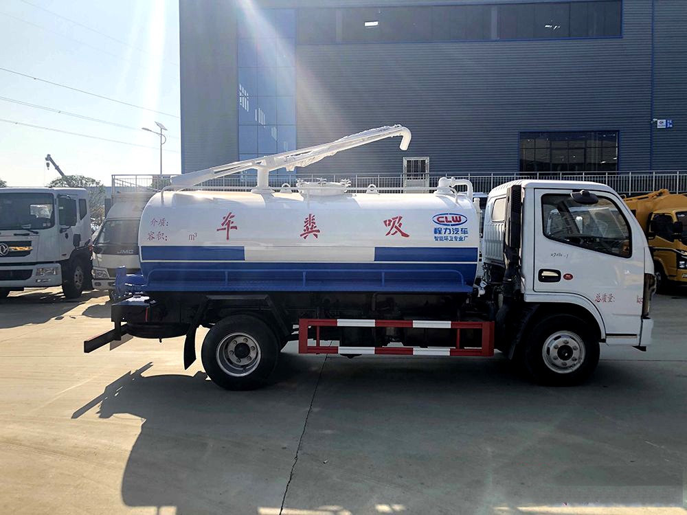 【5 Parteien】 Dongfeng D6 Fäkalsaugwagen