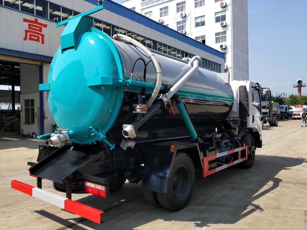【8 Parteien】 Dongfeng D7 Abwassersammelwagen