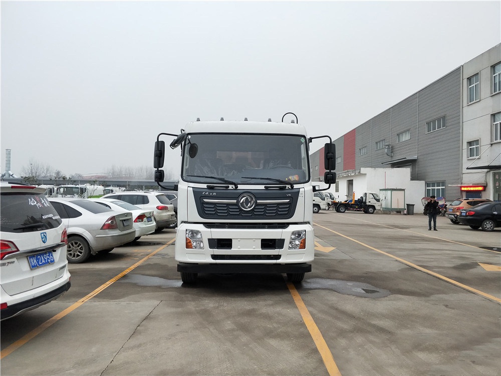 【14 Kubik】 Dongfeng Tianjin Modell Komprimierter Müllwagen