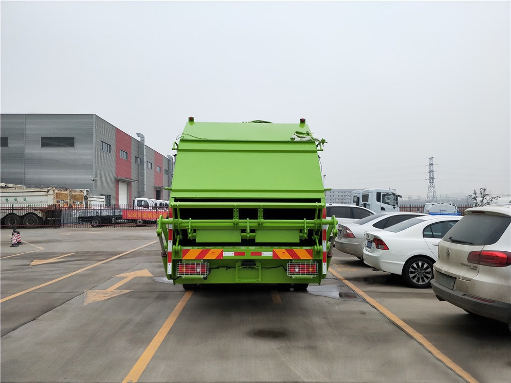 【14 Kubik】 Dongfeng Tianjin Modell Komprimierter Müllwagen