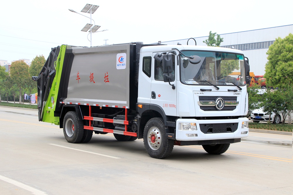【10 Kubikmeter】 Dongfeng D9 Komprimierter Müllwagen