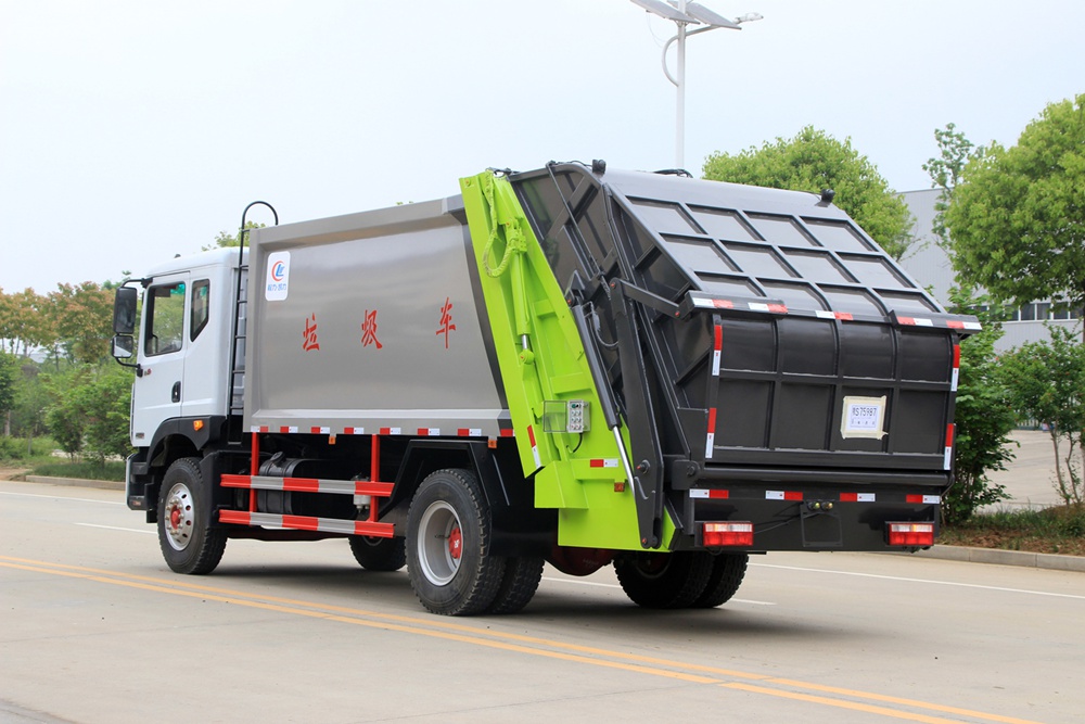 【10 Kubikmeter】 Dongfeng D9 Komprimierter Müllwagen