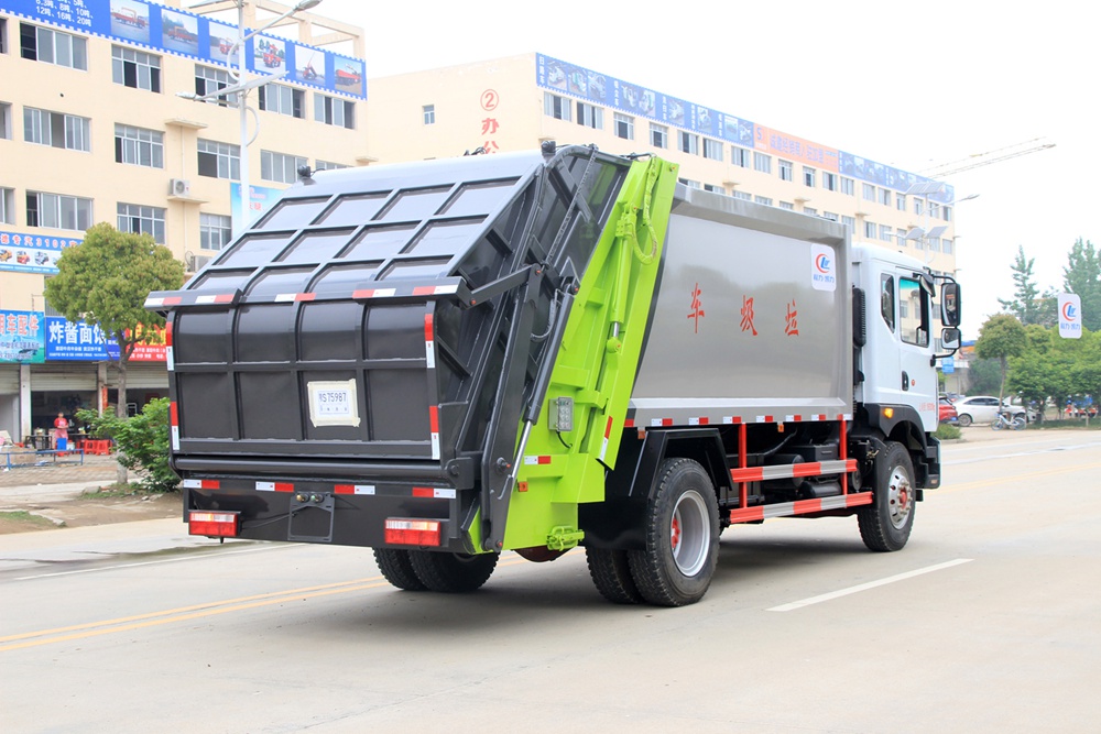 【10 Kubikmeter】 Dongfeng D9 Komprimierter Müllwagen