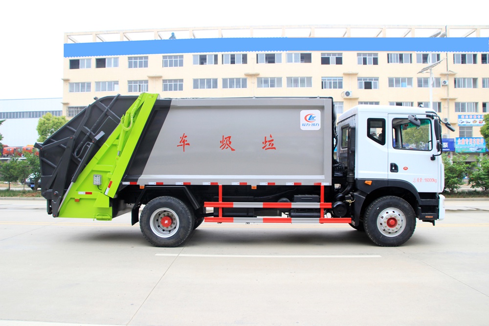 【10 Kubikmeter】 Dongfeng D9 Komprimierter Müllwagen