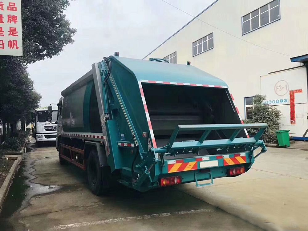 【5+10 Box】 Dongfeng Tianjin Typ 6 Müllwagen für Müllentsorgung