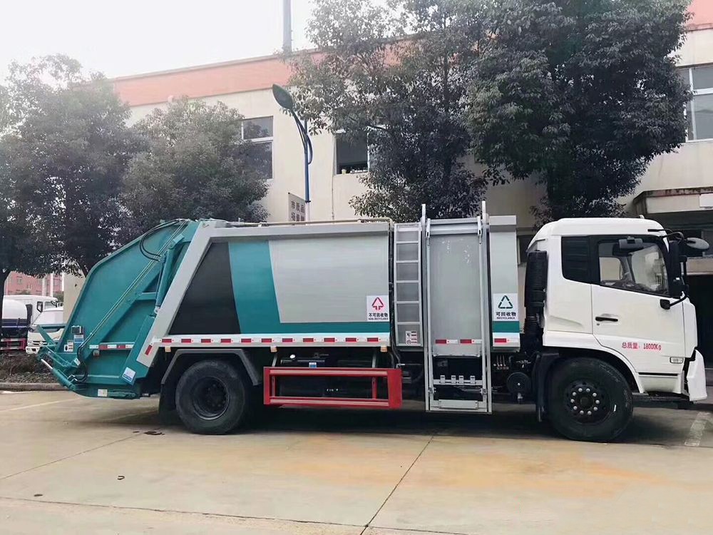 【5+10 Box】 Dongfeng Tianjin Typ 6 Müllwagen für Müllentsorgung