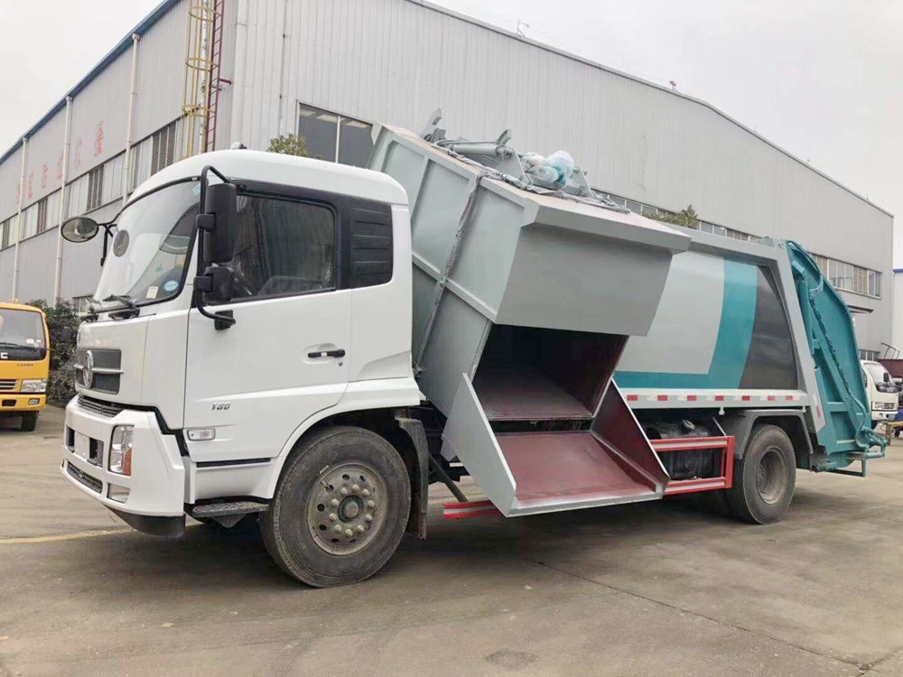 【5+10 Box】 Dongfeng Tianjin Typ 6 Müllwagen für Müllentsorgung