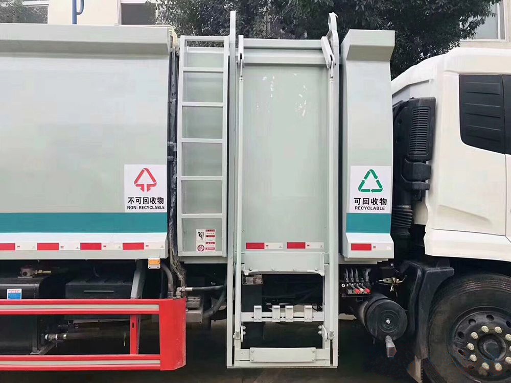 【5+10 Box】 Dongfeng Tianjin Typ 6 Müllwagen für Müllentsorgung