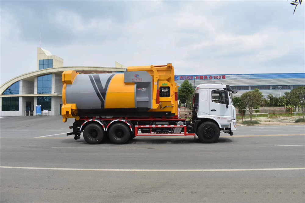 【18 Modelle】 Dongfeng unten montierter hinterer Doppelachslaster mit ausziehbarer Schaufel