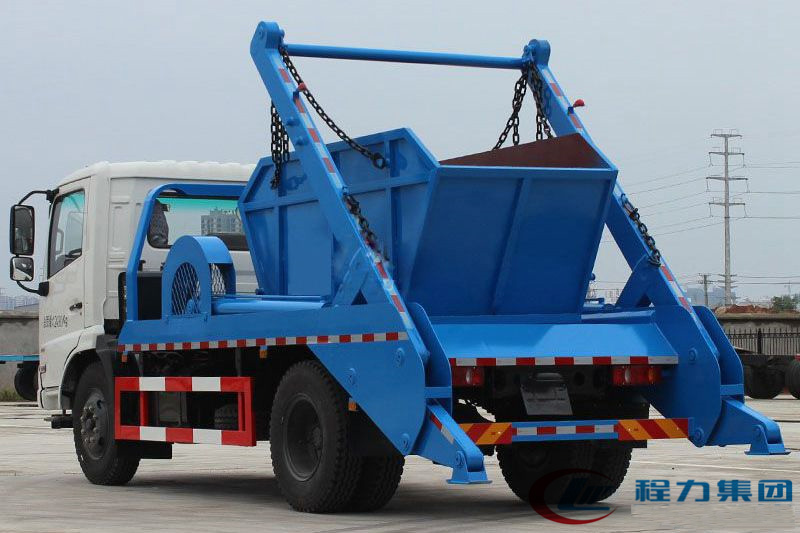 【12 Kubikcapazität】 Dongfeng Tianjin Typ Müllwagen mit Schwenkkranz