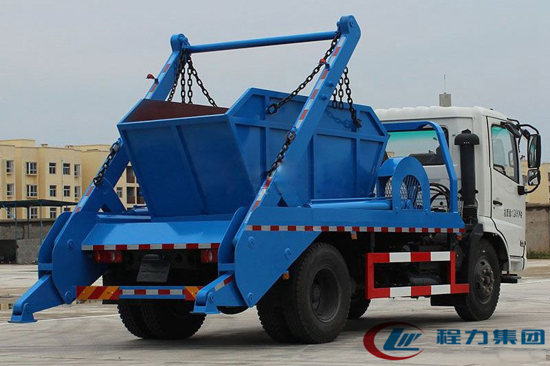 【12 Kubikcapazität】 Dongfeng Tianjin Typ Müllwagen mit Schwenkkranz