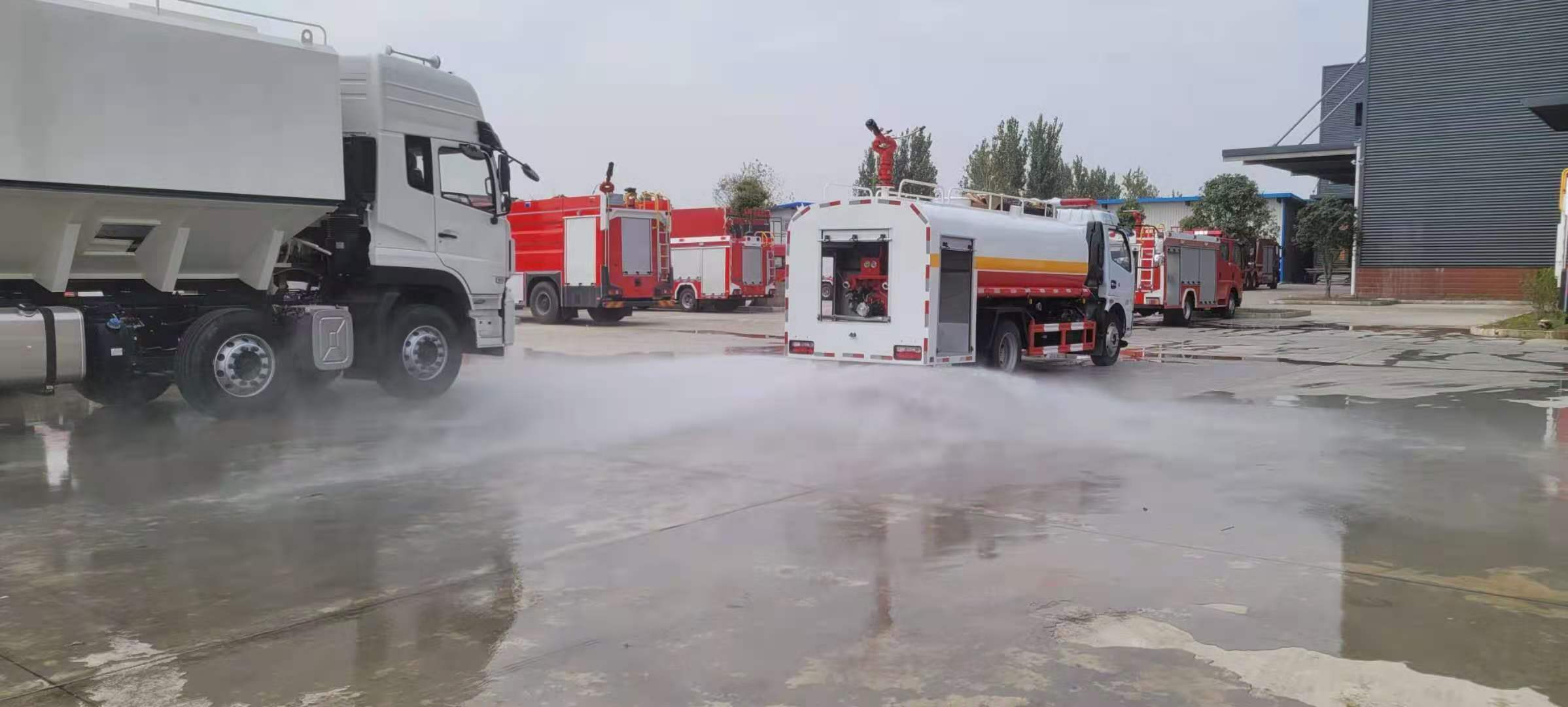 Dongfeng Dolica 8-tonnen Brandlöschwassergeschüttet
