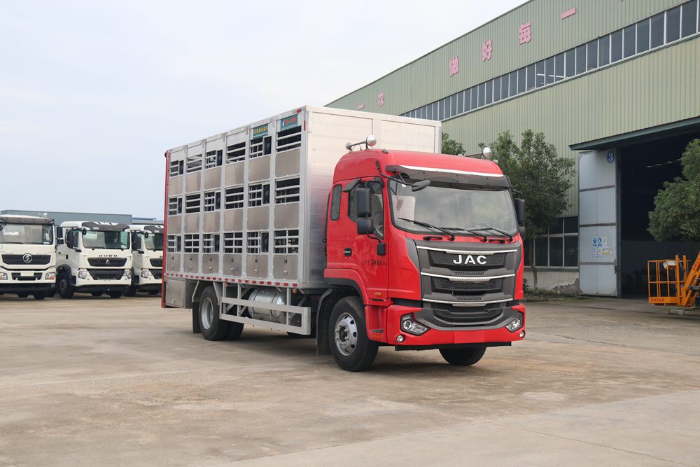 Jianghuai Gele Schwein und Viehtransportfahrzeug