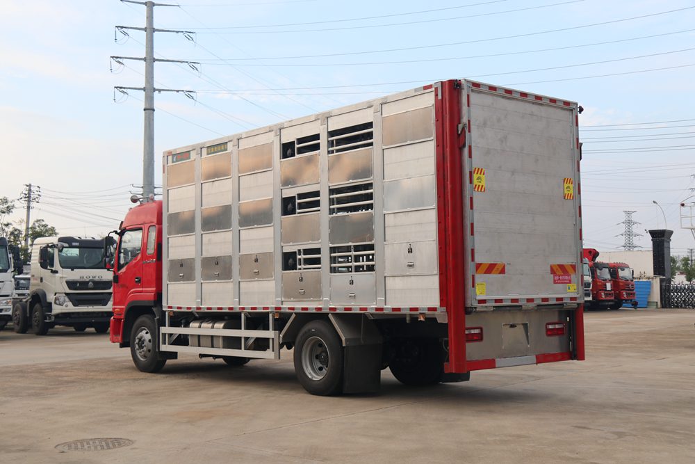 Jianghuai Gele Schwein und Viehtransportfahrzeug