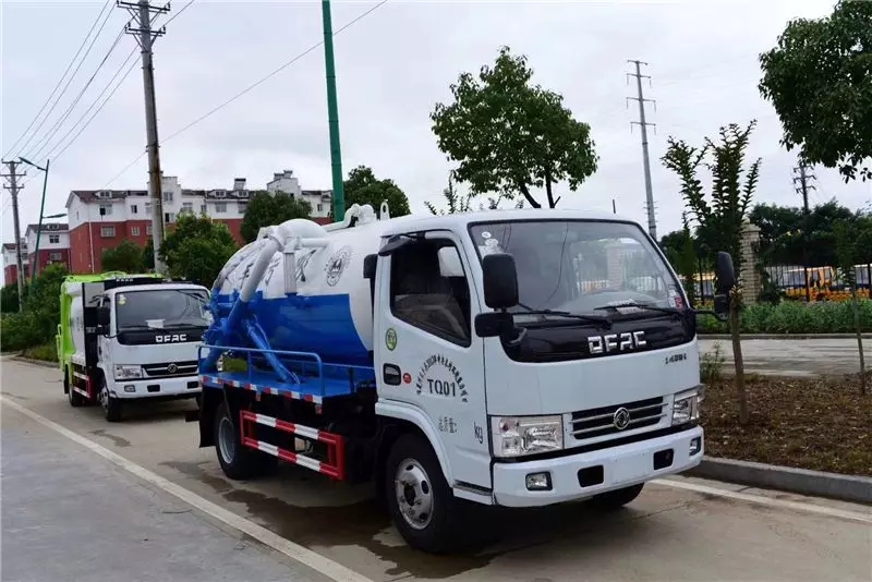 Dongfeng Dolica 5-ton Abwassersaugwagen