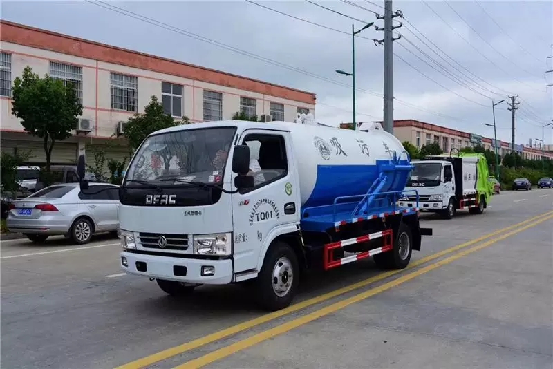 Dongfeng Dolica 5-ton Abwassersaugwagen