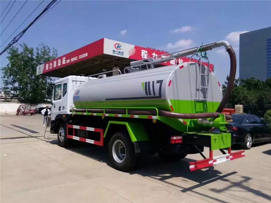 Dongfeng D9 10-ton Abwassersaugwagen