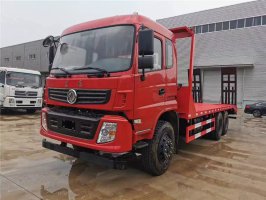 Dongfeng Hinterrad-Doppelbogengestell-Flachbett-Lkw