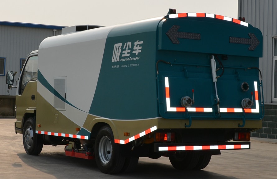 Trocken und nass dualzweckiger Isuzu 5-tonnen Staubsauger Lkw