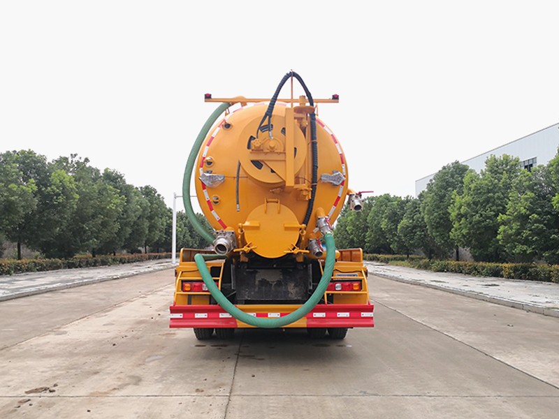 Shaanxi Auto Delong Reinigung und Abwassersaugung (mit Hilfslüfter)