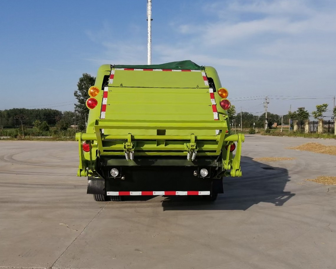 8-ton Dongfeng Kapte voll elektrischer komprimierter Müllwagen