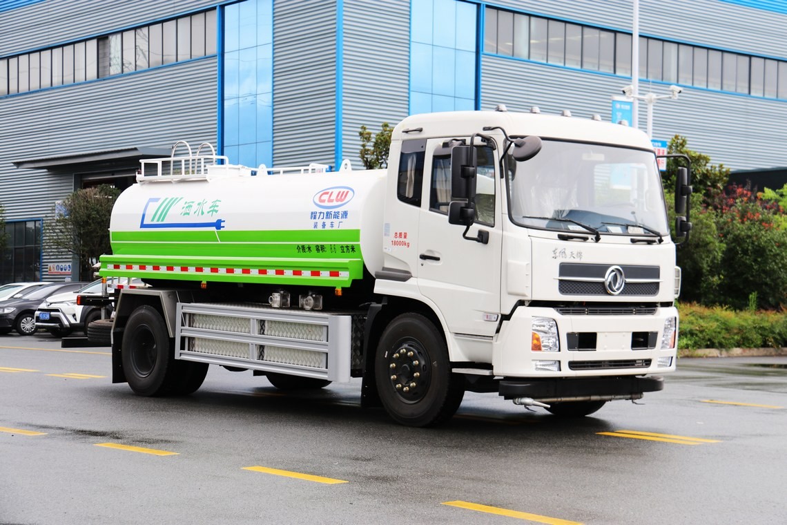 Dongfeng Tianjin 10-kubikmeter voll elektrischer Wasser-sprühender Lastkraftwagen