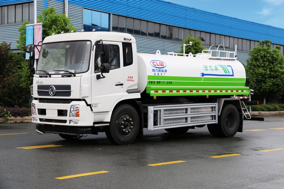 Dongfeng Tianjin 10-kubikmeter voll elektrischer Wasser-sprühender Lastkraftwagen