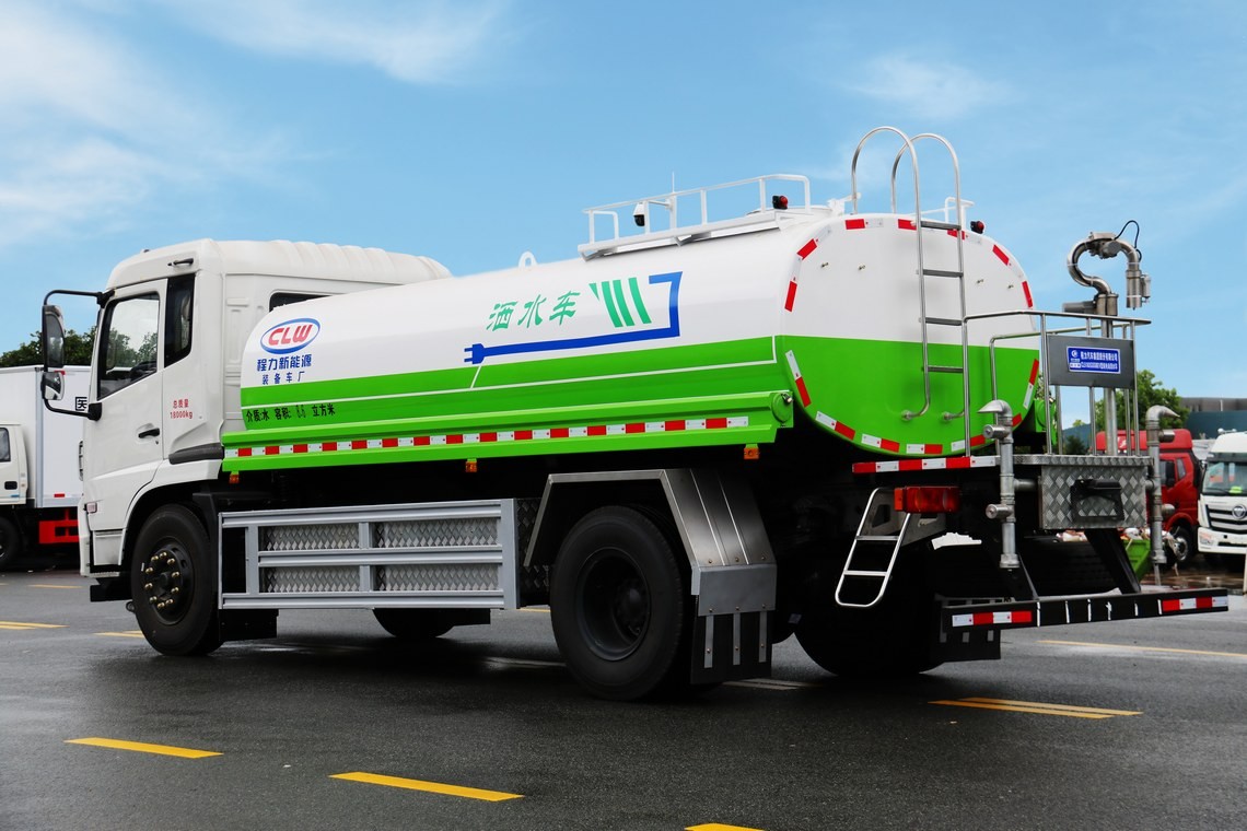 Dongfeng Tianjin 10-kubikmeter voll elektrischer Wasser-sprühender Lastkraftwagen