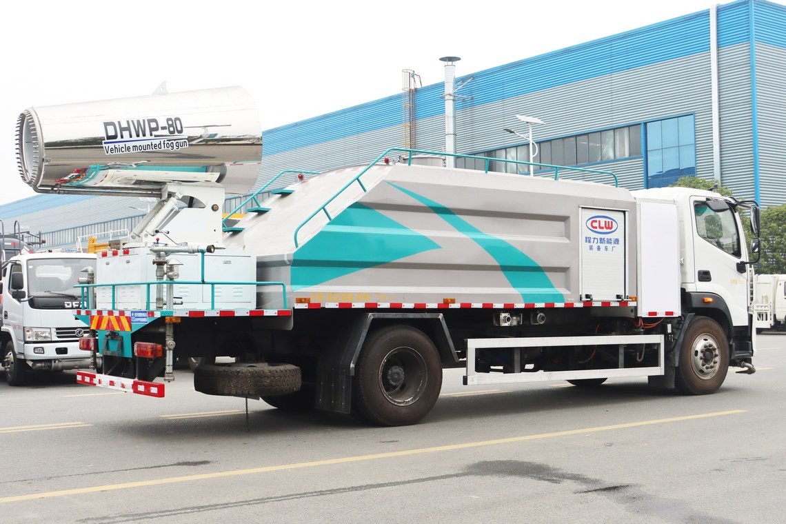 Futian 10-ton voll elektrischer Staublöscherfahrzeug