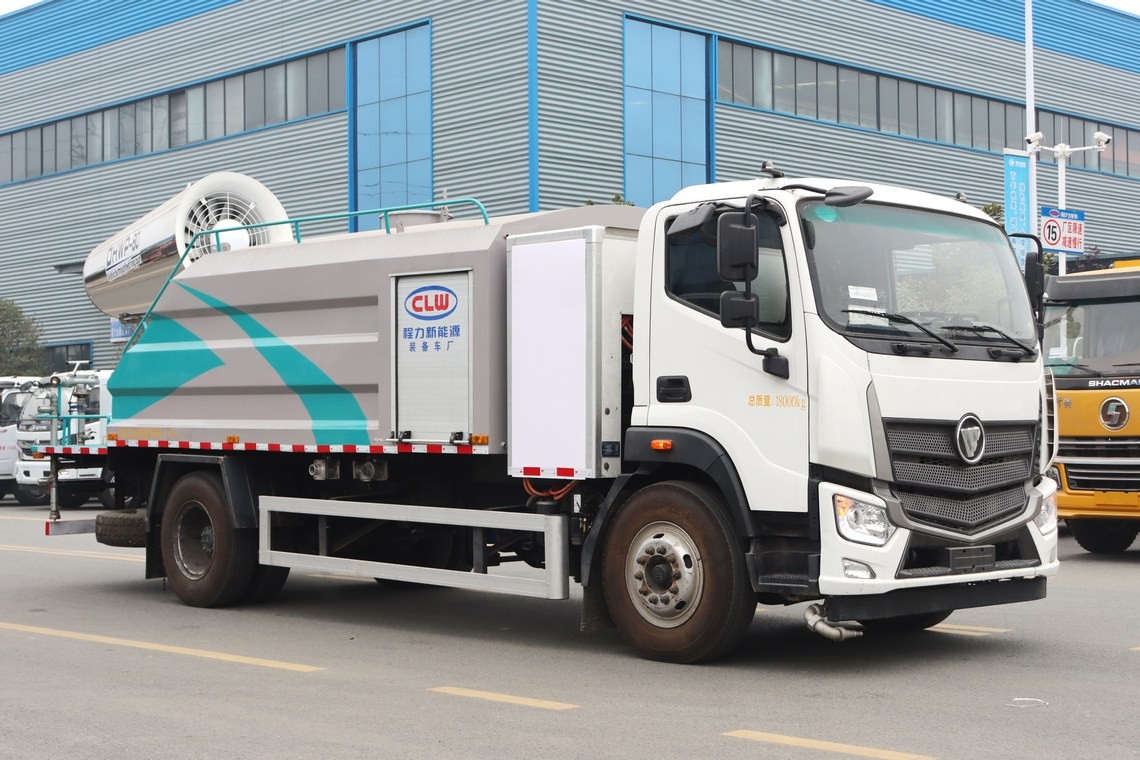 Futian 10-ton voll elektrischer Staublöscherfahrzeug