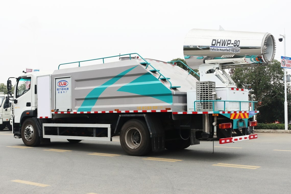 Futian 10-ton voll elektrischer Staublöscherfahrzeug