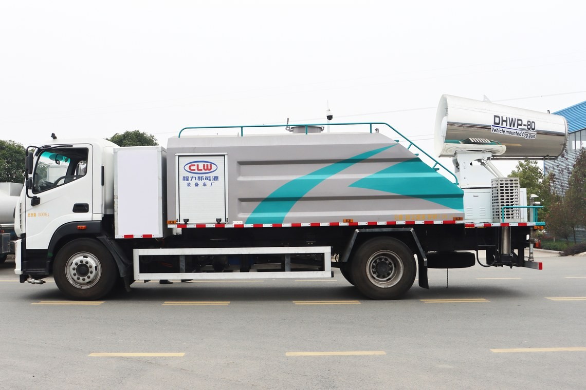 Futian 10-ton voll elektrischer Staublöscherfahrzeug