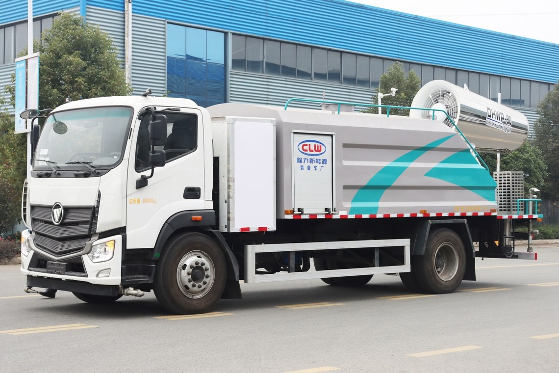 Futian 10-ton voll elektrischer Staublöscherfahrzeug