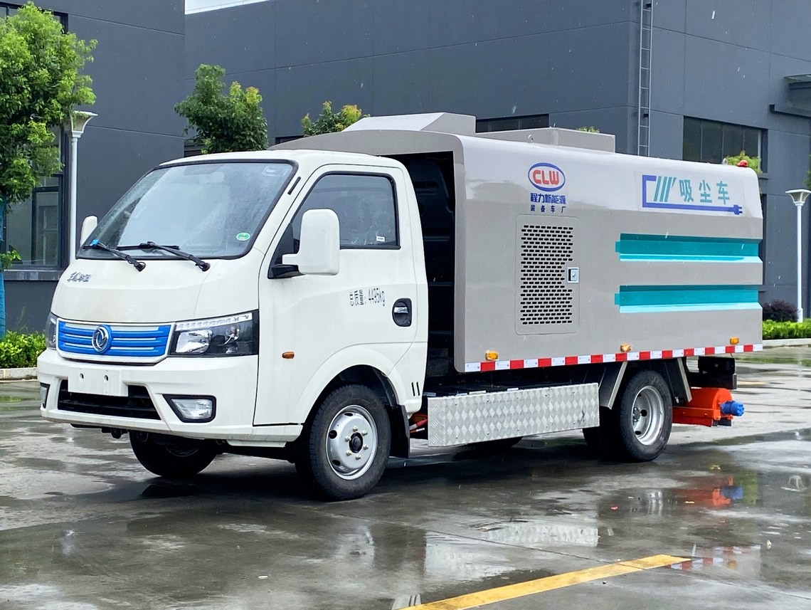 Dongfeng Huashen 3,5 Kubikmeter voll elektrischer Staubsaugerwagen