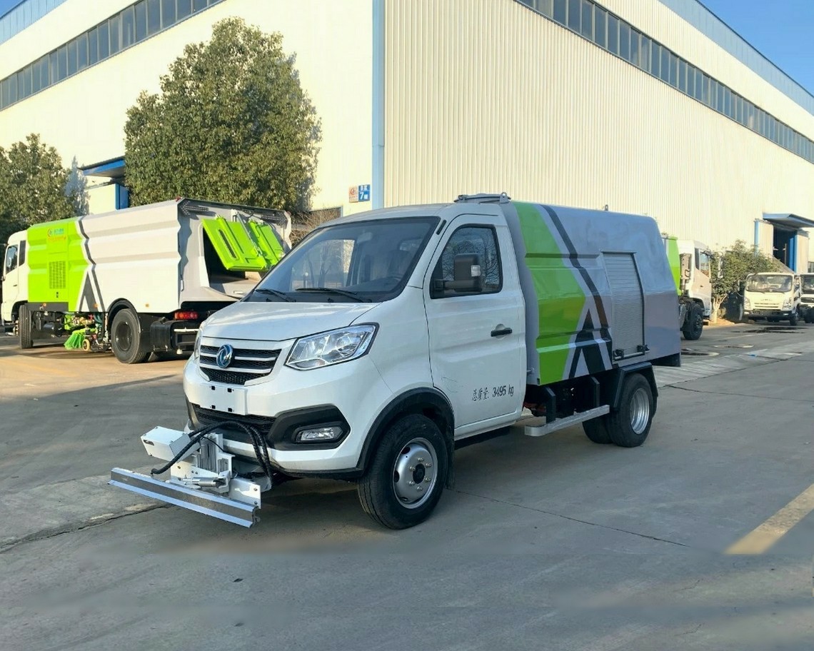 2-ton Dongfeng voll elektrischer Straßensauger
