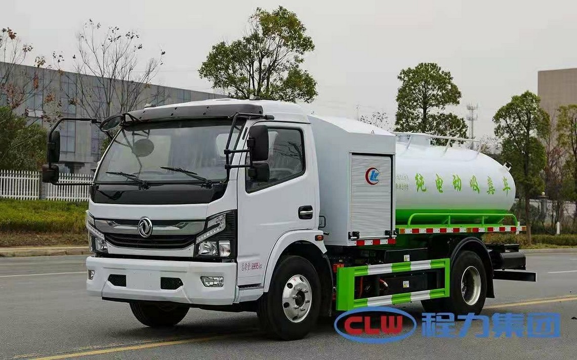Fünfparteiige Dongfeng rein elektrische Abwassersaugmaschine