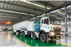 【Giant Machinery】Chengli-Marke Sattelschlepper 45.000L Flugzeug-Tankfahrzeug: Stärkung der Lebensader der Luftfahrtenergielieferung, den Weg für die globale maritime Expansion bahnen